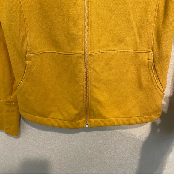 The North Face Women's Yellow Hoodie Jacket Size Small - Picture 3 of 13